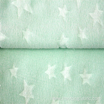 New Arrivel Embossed Jacquard Polar Fleece Baby Fabric